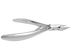 Straight Fine Pointed Nipper - Polished / Grey Sandblasted