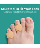 Silicone Small Toe Corrector/Seperator (2pcs)