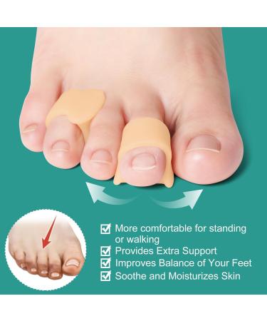 Silicone Small Toe Corrector/Seperator (2pcs)