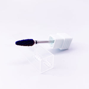 Tungsten Carbide Flame Bur - 4 Pack (Purple)