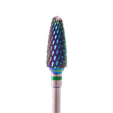 Tungsten Carbide Flame Bur - 4 Pack (Rainbow)