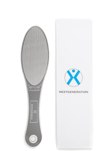 Steel Foot File - Silver