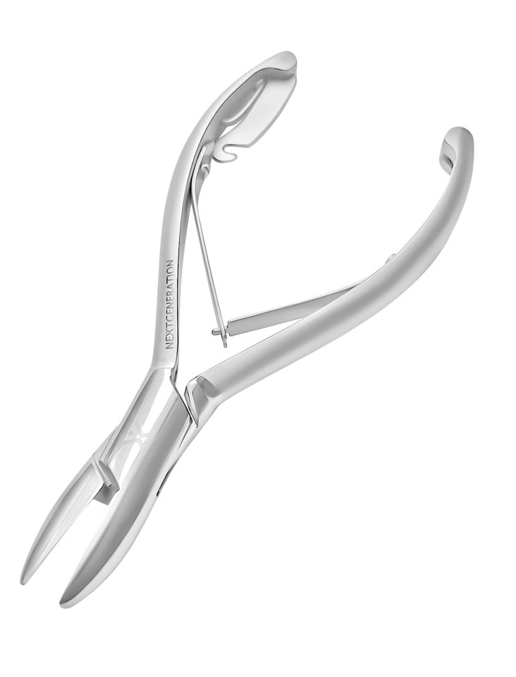 Diabetic Nail Nipper - 14.5cm (Polished / Grey Sandblasted)