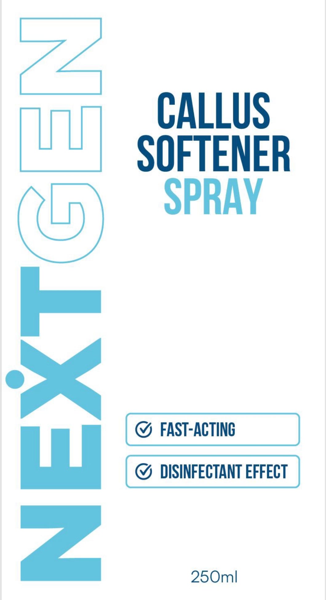 NEXTGEN 250ml Callus Softener Spray