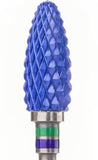 Ceramic Flame Bur  -4 Pack (Blue)