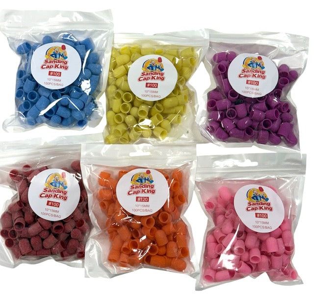 Sanding Caps #150 X-Fine 10*15 - 50 pcs