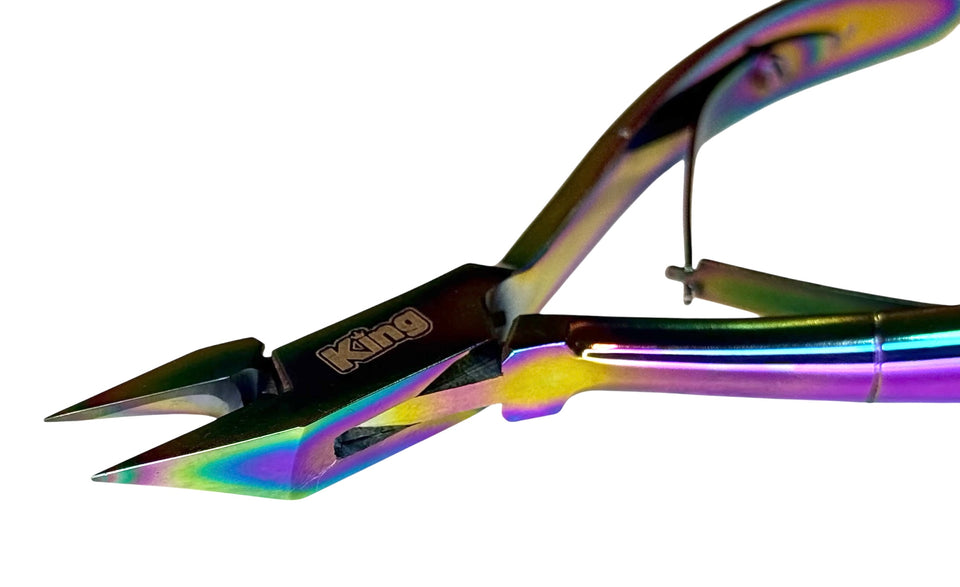 Straight Fine Pointed Nipper - Multicolour, Gold, Black or Blue