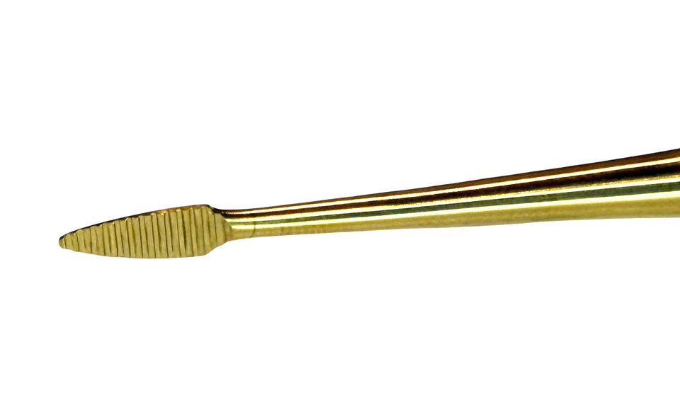 Curette with Blacks File - Multicolour, Gold, Black, Blue