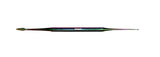 Curette with Blacks File - Multicolour, Gold, Black, Blue