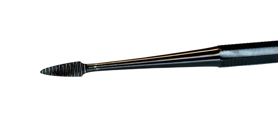 Curette with Blacks File - Multicolour, Gold, Black, Blue