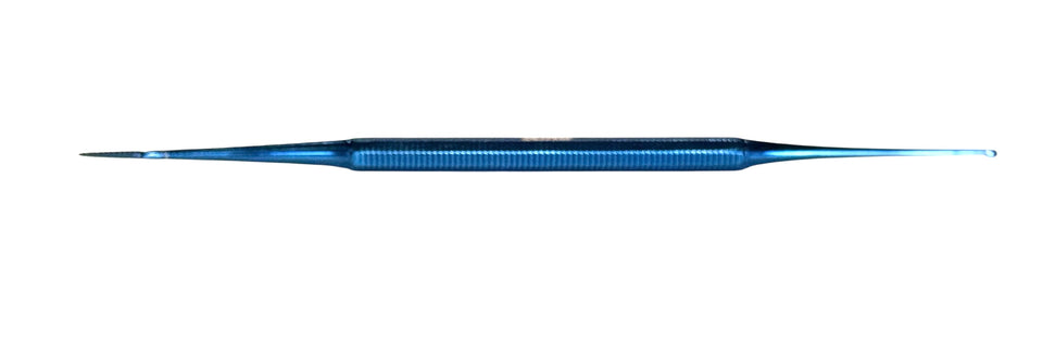 Curette with Blacks File - Multicolour, Gold, Black, Blue