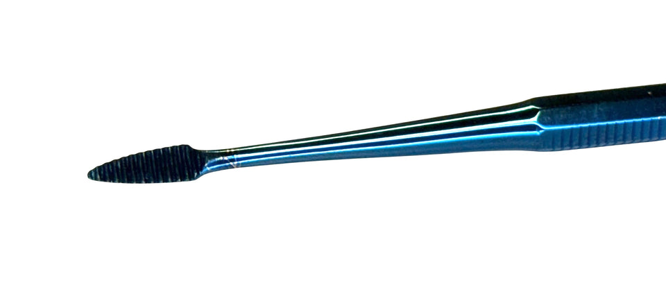 Curette with Blacks File - Multicolour, Gold, Black, Blue