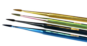 Curette with Blacks File - Multicolour, Gold, Black, Blue
