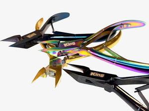 Straight Fine Pointed Nipper - Multicolour, Gold, Black or Blue