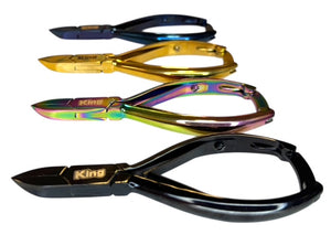 Nail Nippers 14cm - Multicolour, Gold, Black or Blue