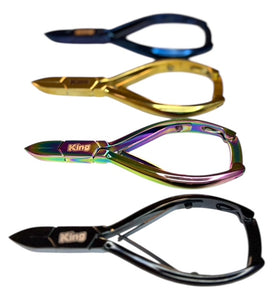 Nail Nippers 14cm - Multicolour, Gold, Black or Blue