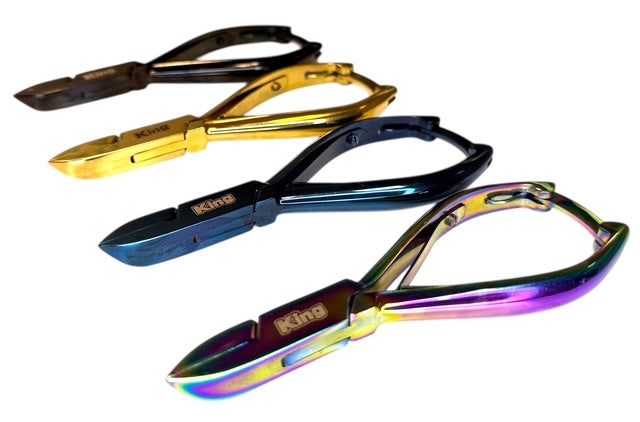 Nail Nippers 12cm - Multicolour, Gold, Black or Blue