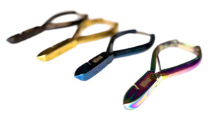 Nail Nippers 12cm - Multicolour, Gold, Black or Blue