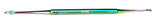 Swan Neck Probe with Spoon & Blacks File - Silver, Multicolour, Gold, Black, Blue