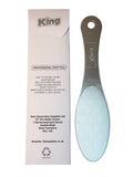 Steel Foot File - Silver