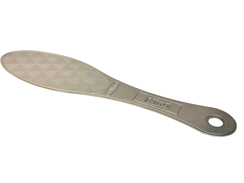 Steel Foot File - Silver
