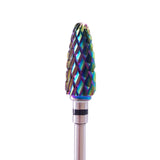Tungsten Carbide Flame Bur - 4 Pack (Rainbow)