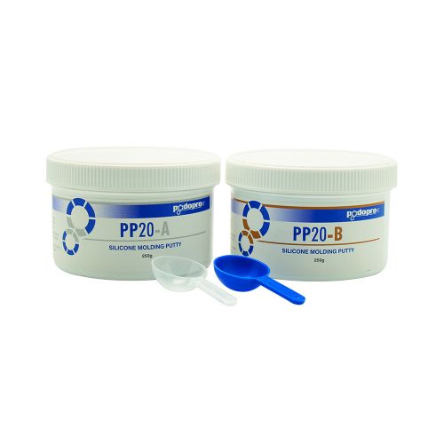 PodoPro Silicone Moulding Putty 2x250g - Next Generation Foot Health Supplies podopro-silicone-moulding-putty-2x250g, 